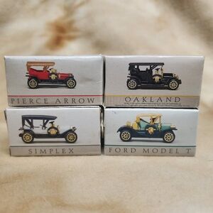 Set of 4 Reader's Digest Vintage Miniature Cars, NIB